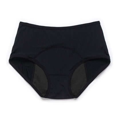 Comfy & Discreet Leakproof Underwear (Heavy Absorbency Black 1-Pack)