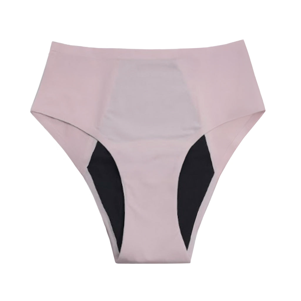 NEW: Seamless Leakproof High Waisted (Heavy Absorbency Pink 10-Pack)